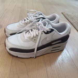 Nike White and Black Athletic Shoes